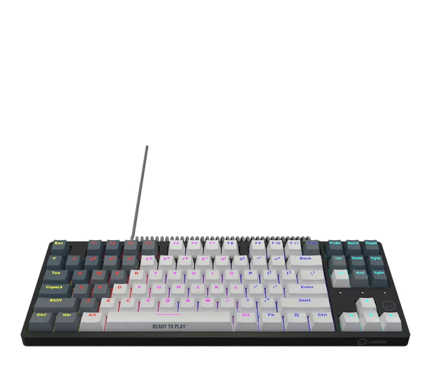 Lorgar Azar 514TKL RGB Biała - 1326963 - zdjęcie 4